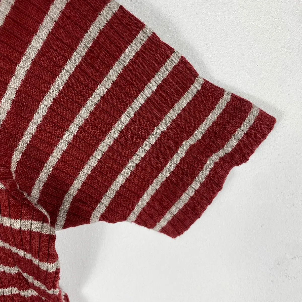 Margaret Howell Vintage 90's MARGARET HOWELL ENGLAND Women Striped Tops Tee Size M / US 6-8 / IT 42-44 - 2 Thumbnail