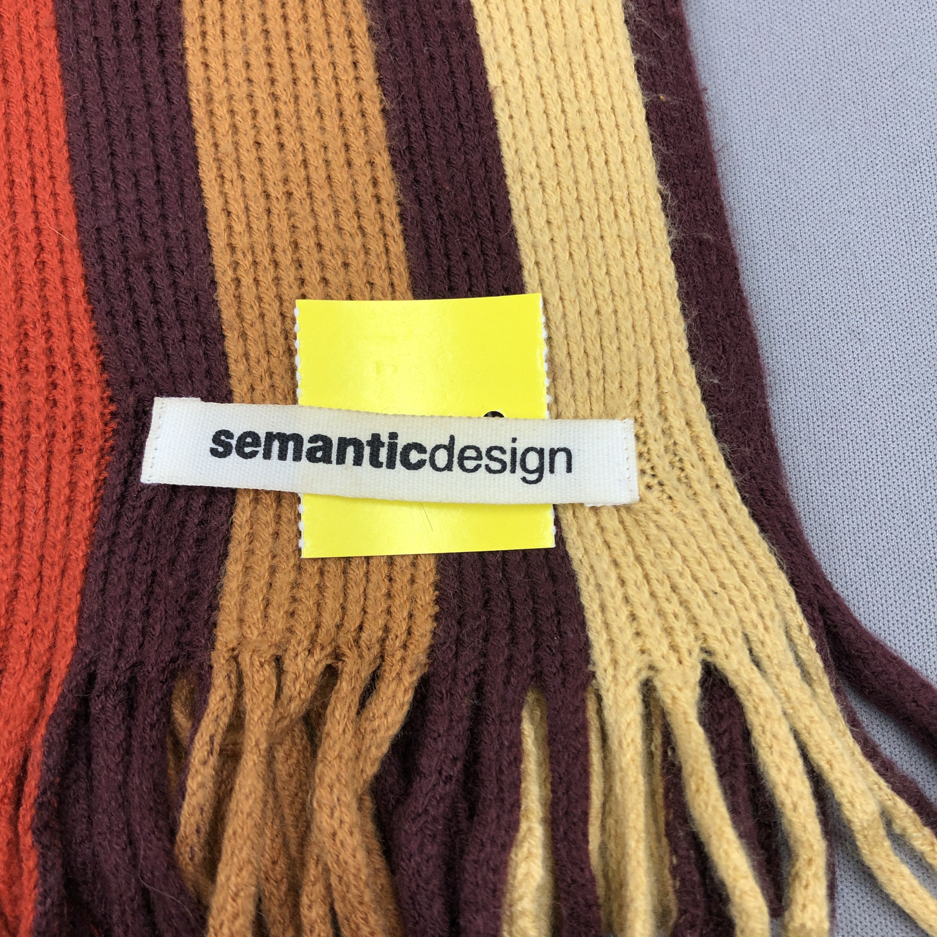 semanticdesign Semantic Design Scarf / Muffler / Neckwear Size ONE SIZE - 5 Thumbnail