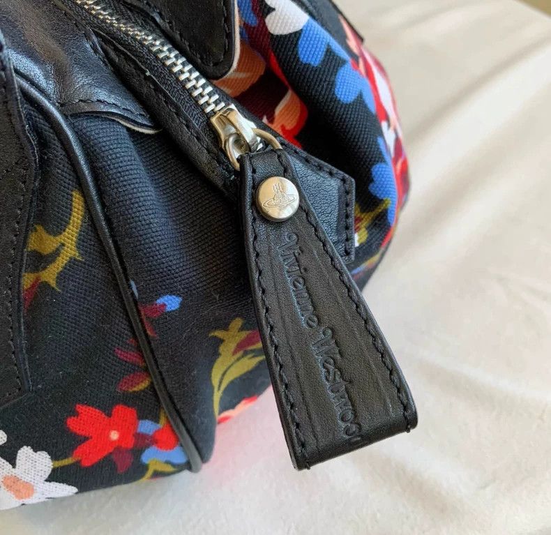 Vivienne Westwood Vivienne Westwood size os Vintage bowling bag with floral p Size ONE SIZE - 4 Thumbnail