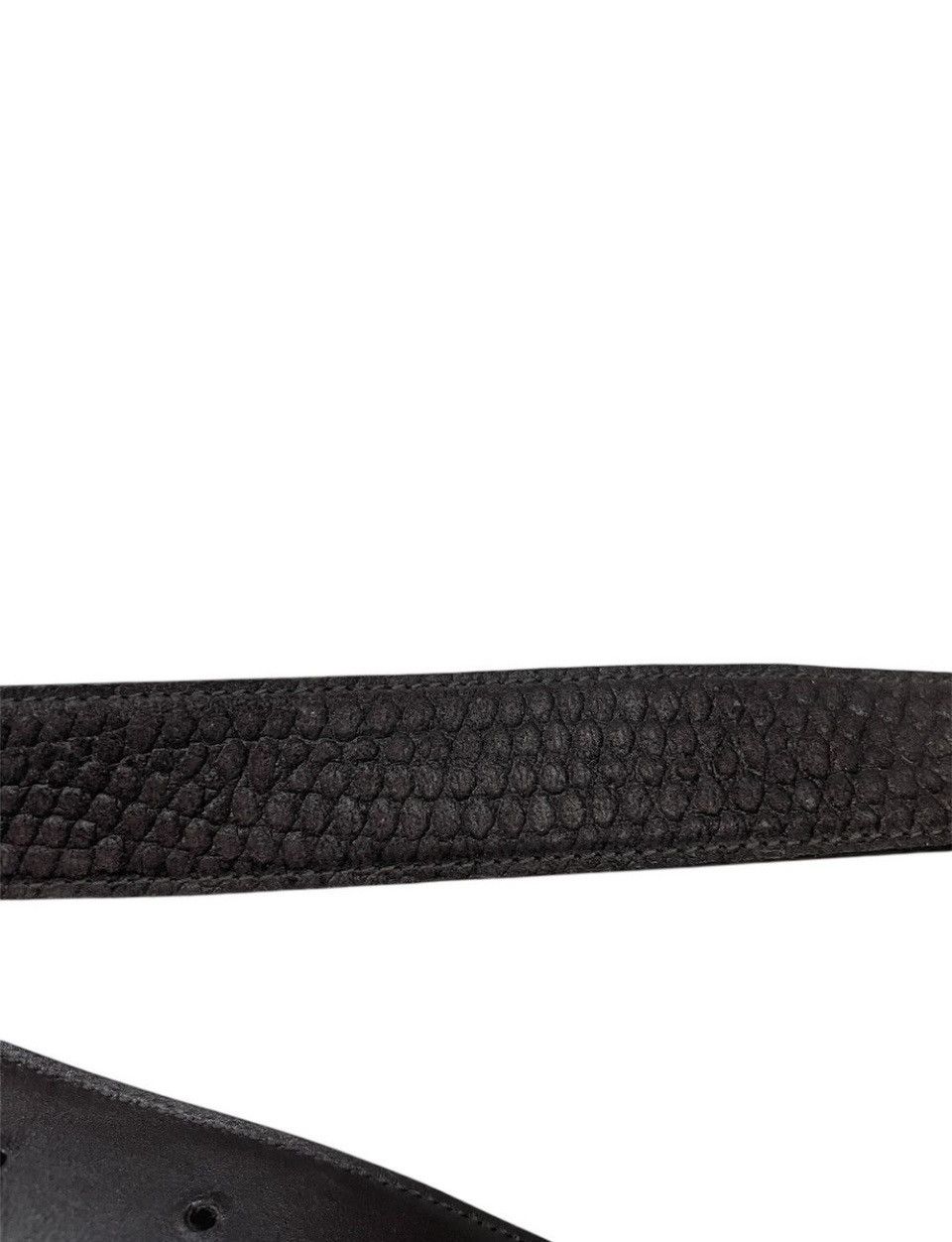 Saint Laurent Paris × Yves Saint Laurent ysl yves saint laurent snakeskin leather belt Size ONE SIZE - 4 Thumbnail