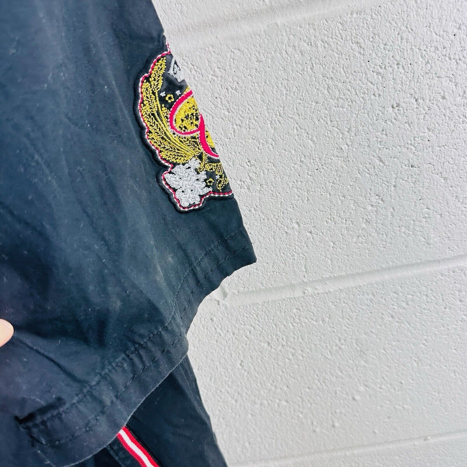 Coogi Coogi Shirt Mens XXL Black Embroidered Spell Out Hip Hop Y2K Size US XXL / EU 58 / 5 - 9 Thumbnail