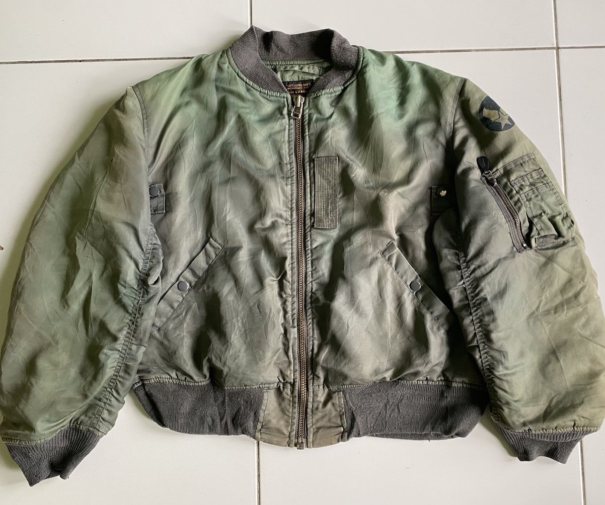 MA-1 Us air force Flying faded Style Jacket