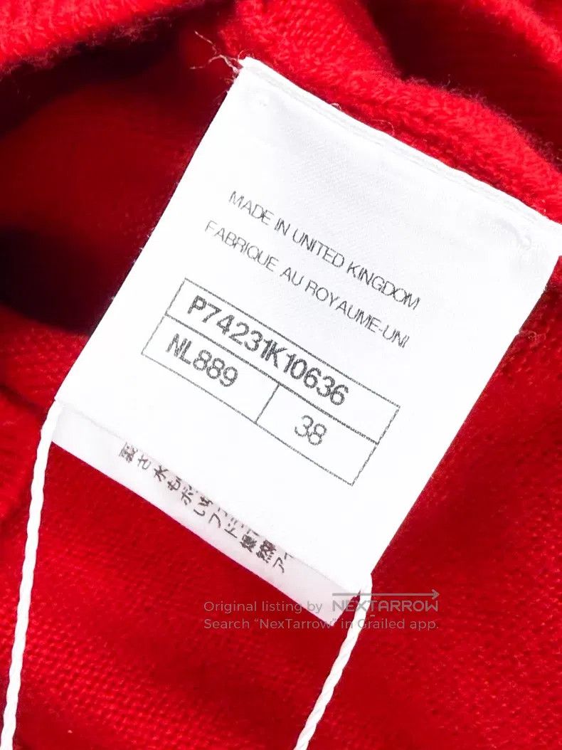 Chanel Chanel V-neck diamond buckle cashmere long-sleeved knitted Size XS / US 0-2 / IT 36-38 - 7 Thumbnail