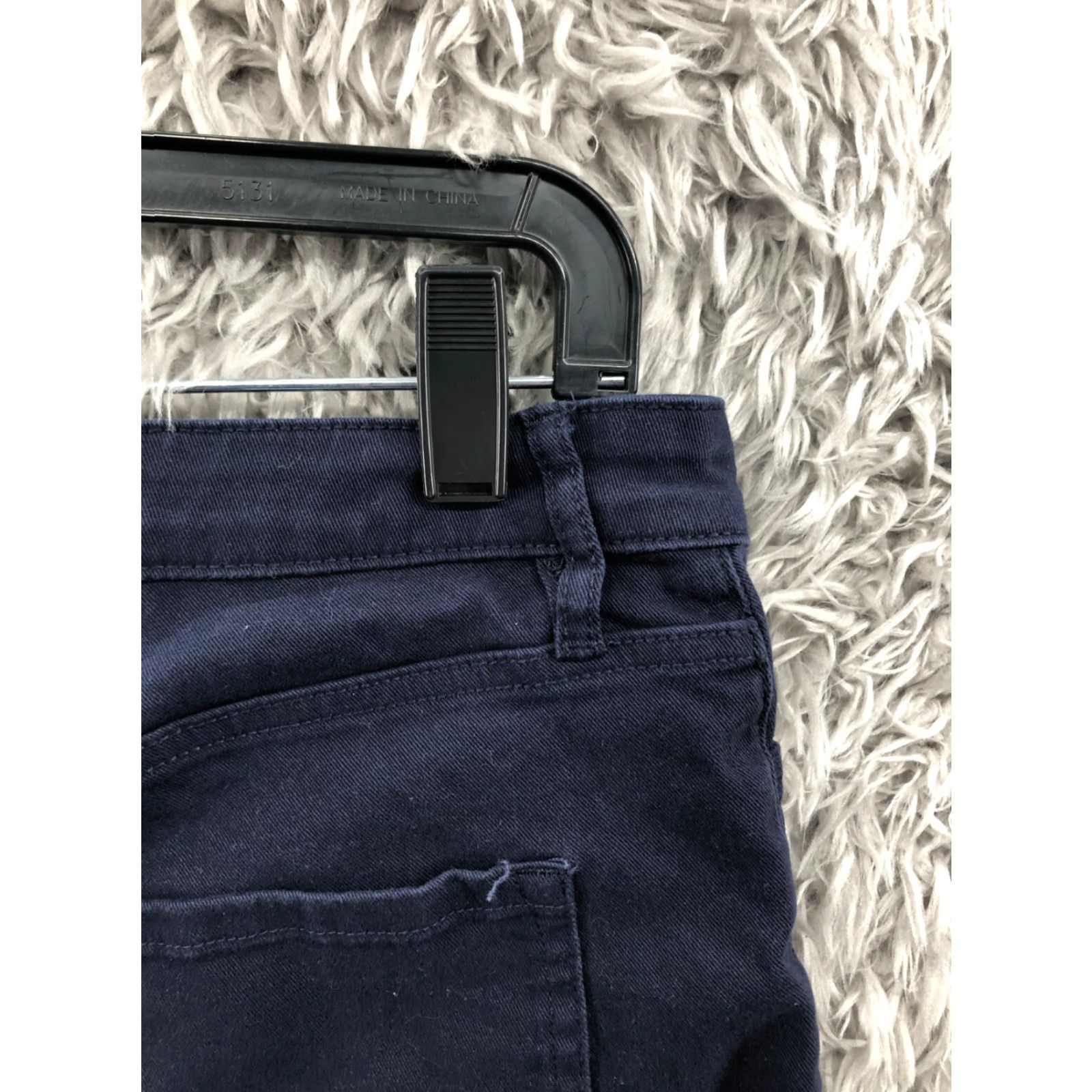 H&M H&M Boyfriend Shorts Womens Size 8 Mid Rise Dark Wash Denim Blue Jeans Beach Casual" Size 30" / US 8 / IT 44 - 5 Thumbnail