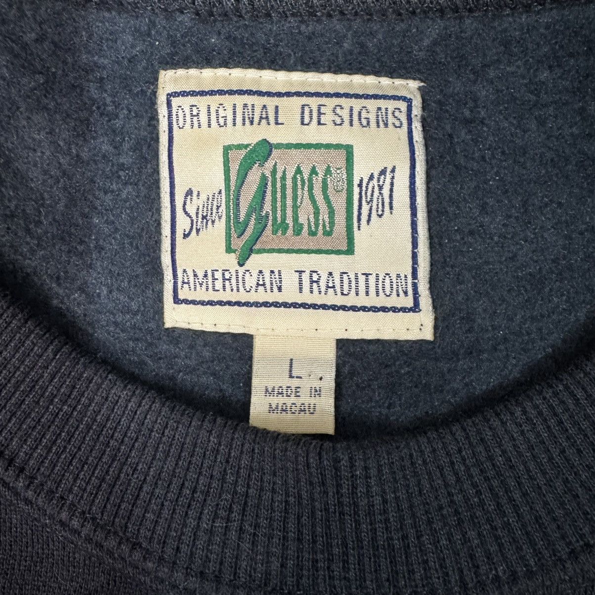 Guess Vintage 90’s GUESS sweatshirt Men’s Large Gold Embroidery Size US L / EU 52-54 / 3 - 3 Thumbnail