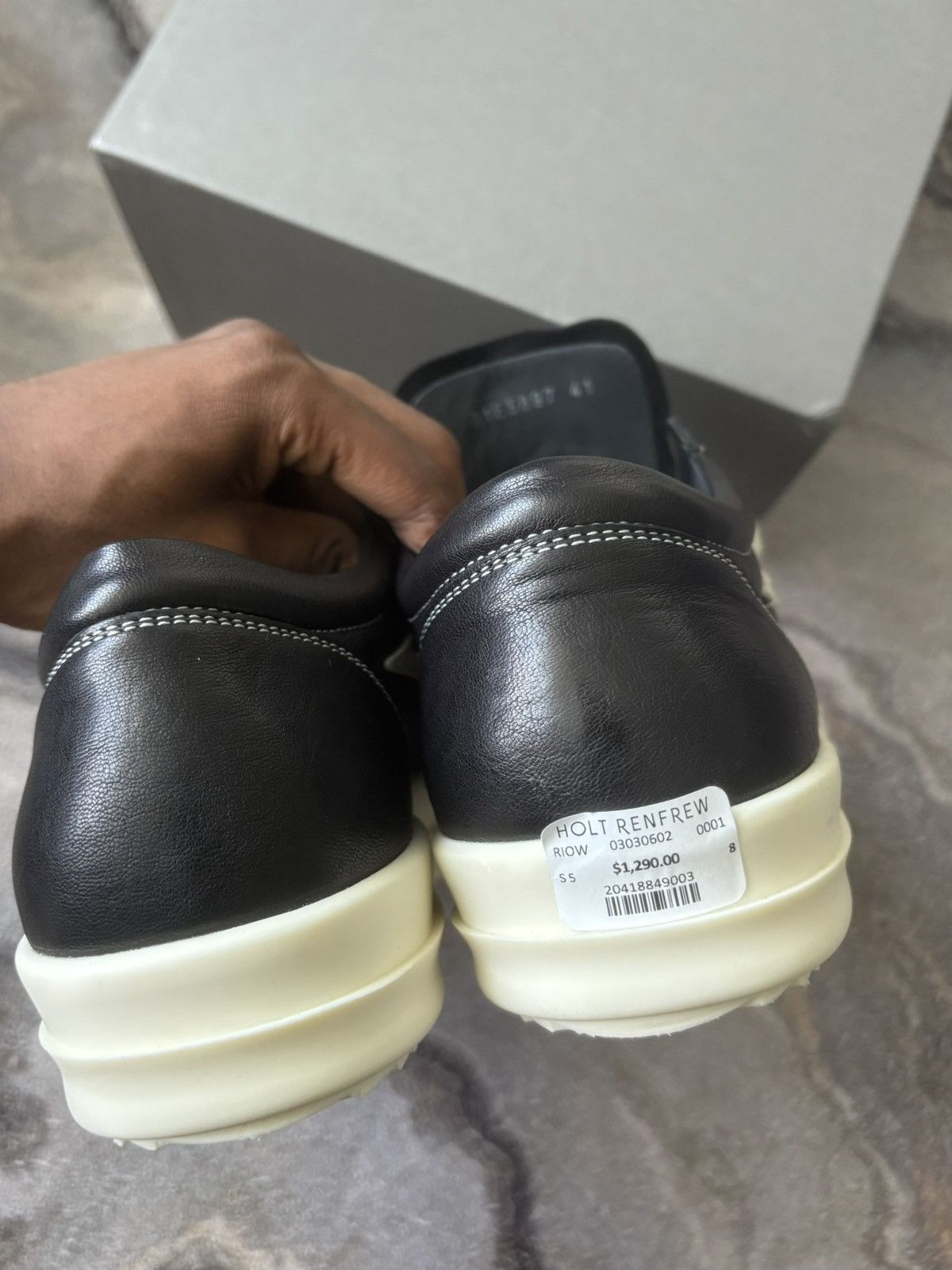 Rick Owens Rick Owens Vintage Leather Sneaker Size US 8.5 / EU 41-42 - 7 Thumbnail
