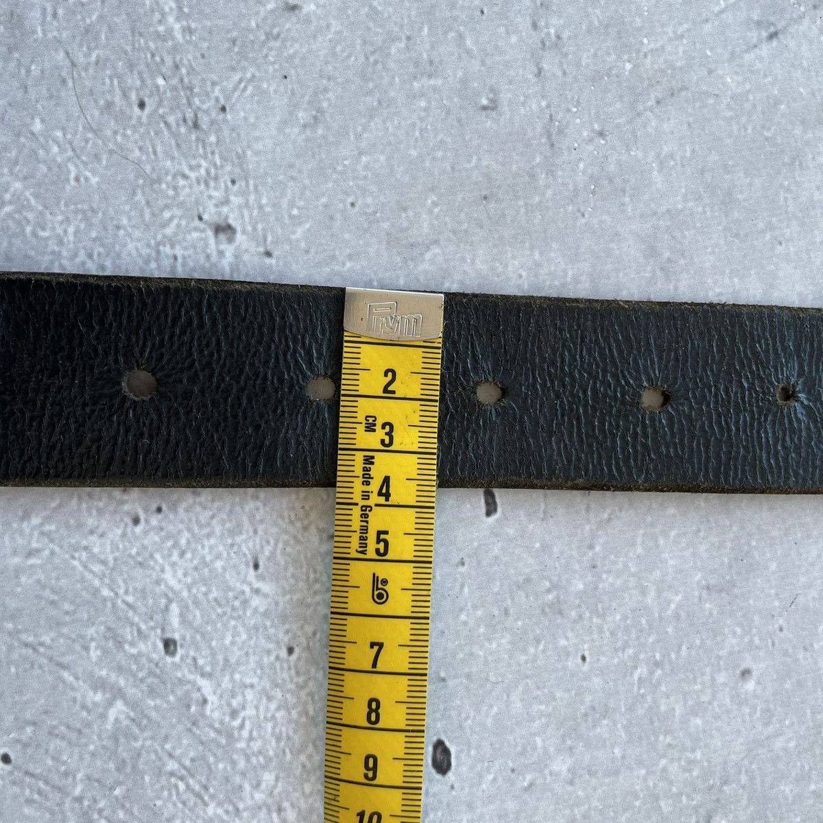 Diesel Vintage Diesel Leather Belt big logo avantgarde Size ONE SIZE - 7 Thumbnail