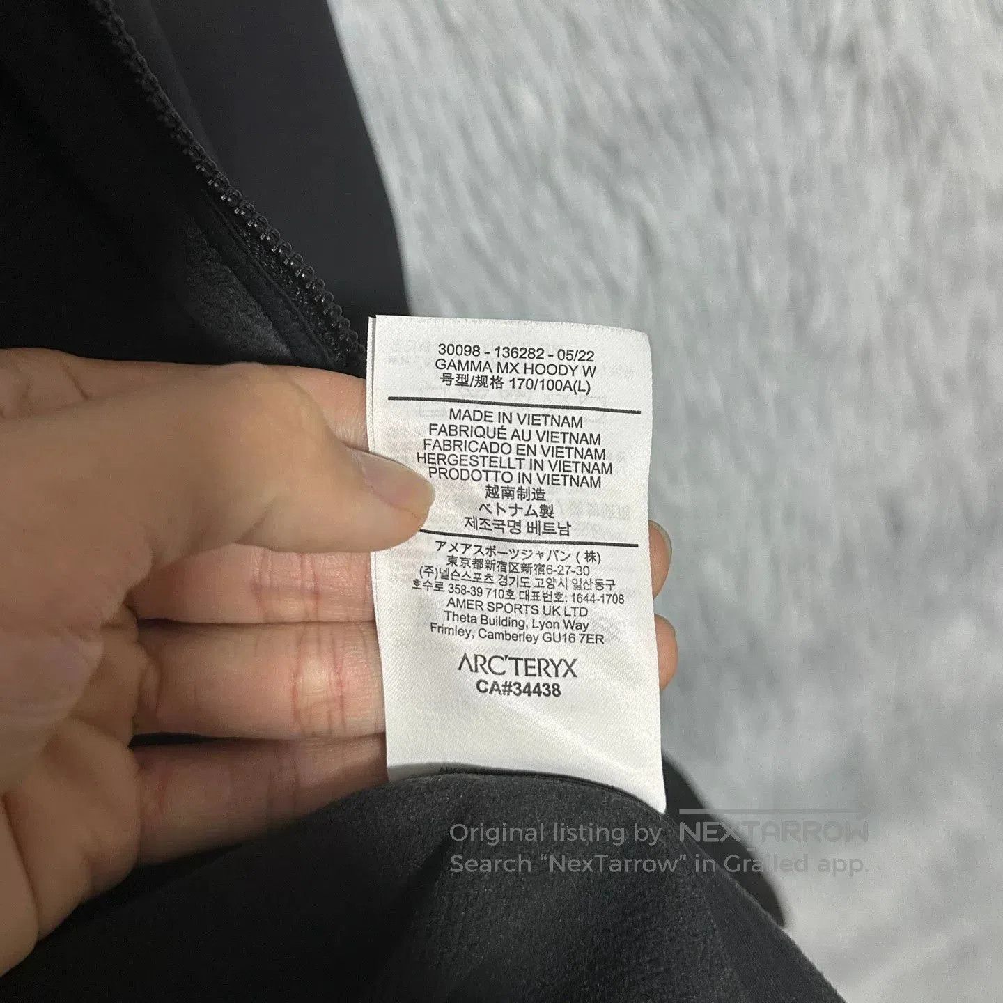 Arc'teryx arcteryx gamma mx hoody black large. Size US L / EU 52-54 / 3 - 5 Thumbnail