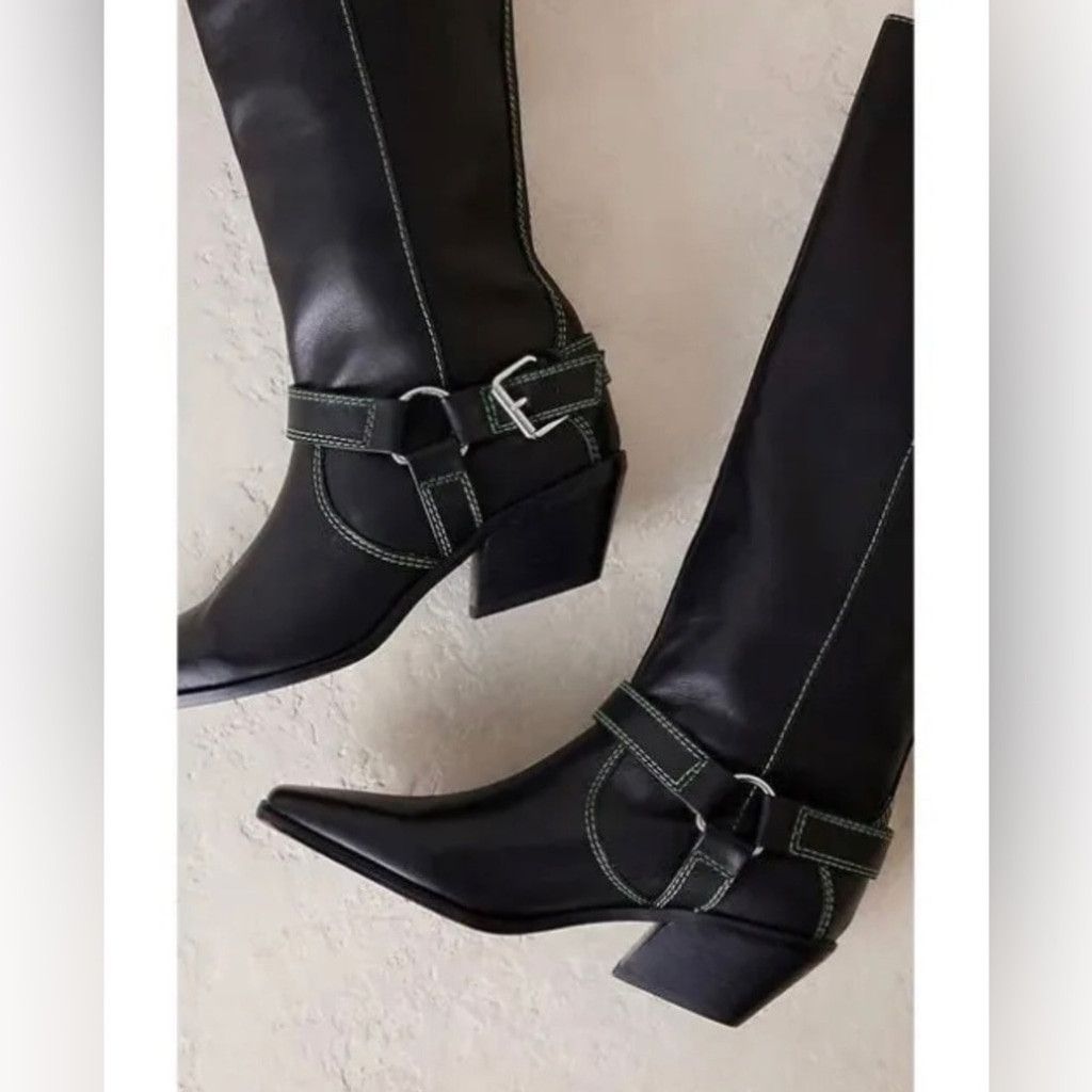 Free People Free People Caverly Milly High Boot Size 37. Sh4 Size US 7 / IT 37 - 6 Thumbnail