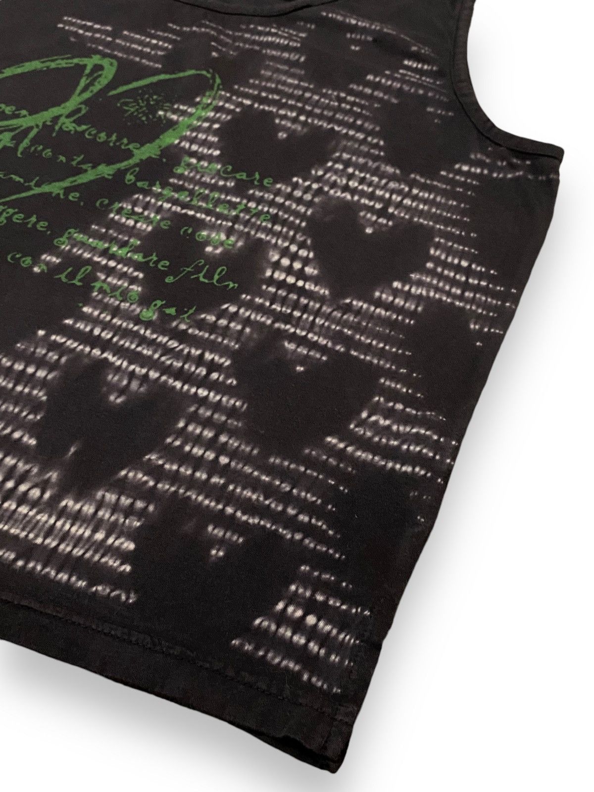 Japanese Brand JAPAN FINANCIER POEM HEART FULL PRINT SLEEVELESS Size US M / EU 48-50 / 2 - 6 Thumbnail