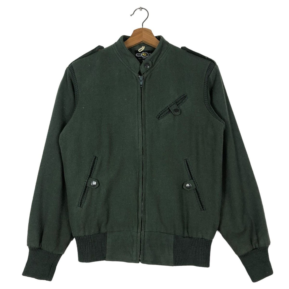 Japanese Brand 🔥VINTAGE BOMBER JACKET MILITARY DESIGN COX JAPAN Size US M / EU 48-50 / 2 - 1 Thumbnail