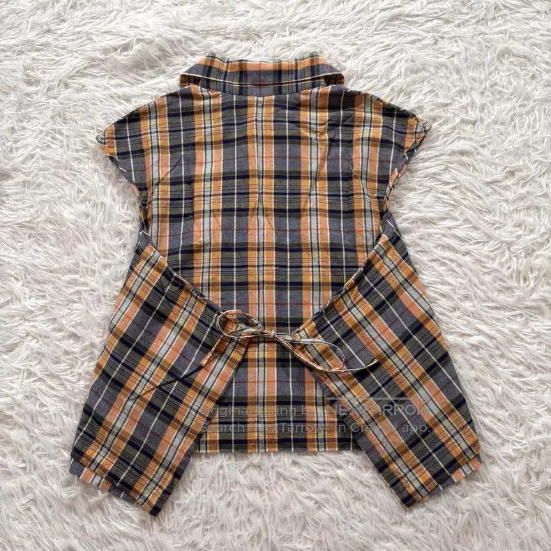Vivienne Westwood Vivienne Westwood Red label bow-knotted checkered sleevele Size M / US 6-8 / IT 42-44 - 2 Thumbnail