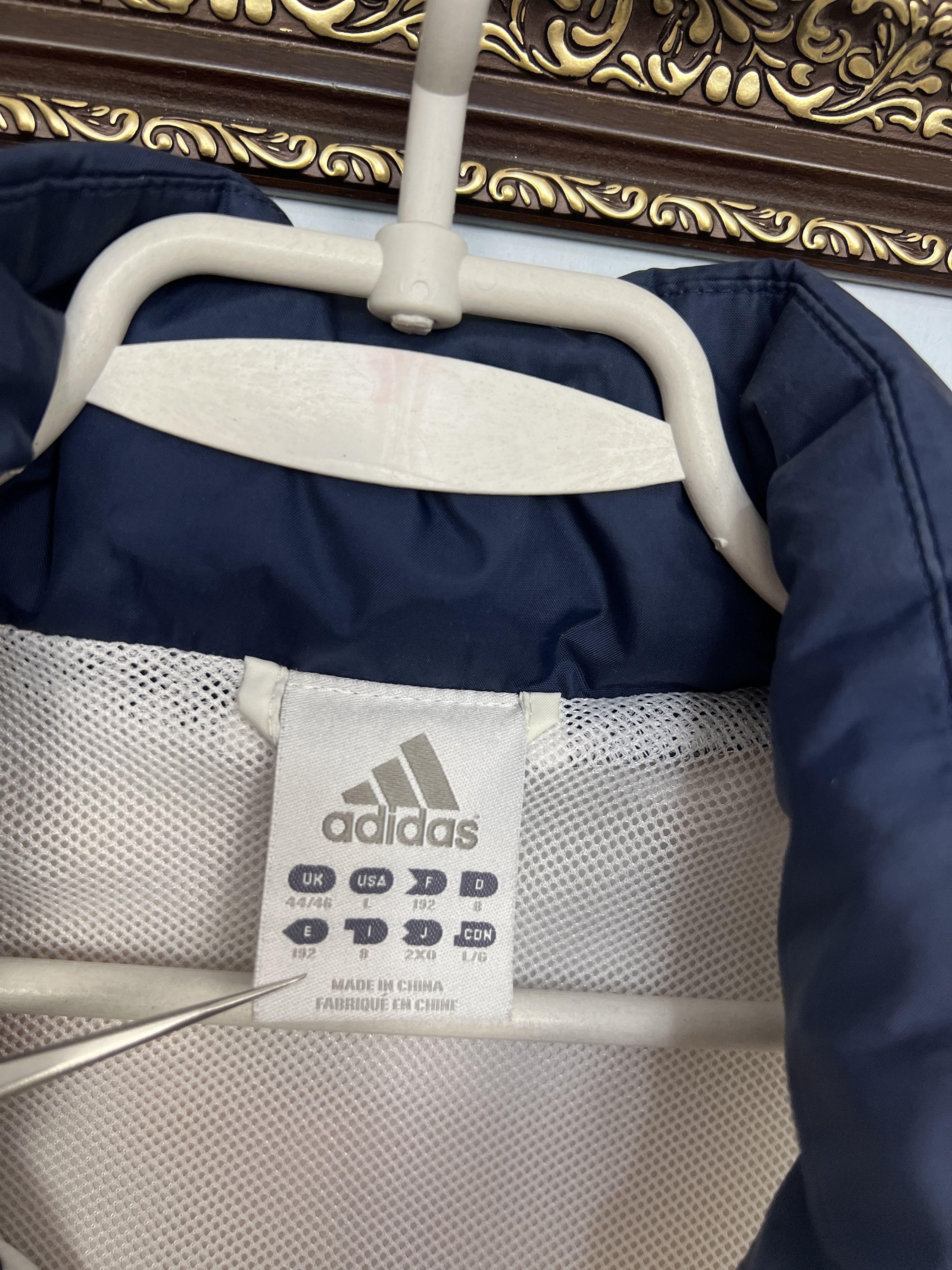 Adidas Vintage Chelsea Football Hooded Jacket Track Top Windbreaker Size US L / EU 52-54 / 3 - 8 Thumbnail