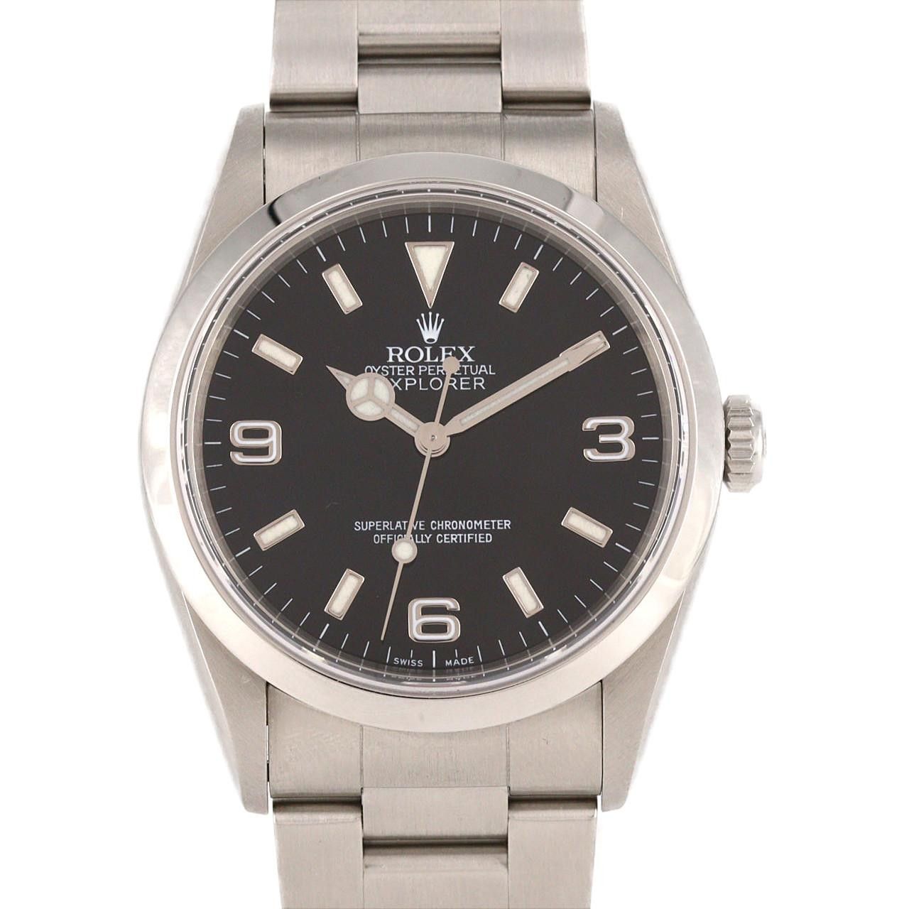 Rolex Rolex Rolex Explorer I Stainless Steel Automatic Metal Automatic 14270 DUTY FREE for USA Size ONE SIZE - 1 Thumbnail