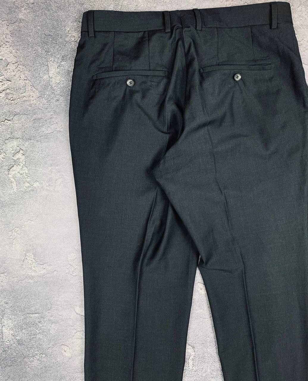 Hugo Boss Hugo Boss Men’s Dress Pants Size 48 32R Black Tailored Size US 32 / EU 48 - 11 Thumbnail