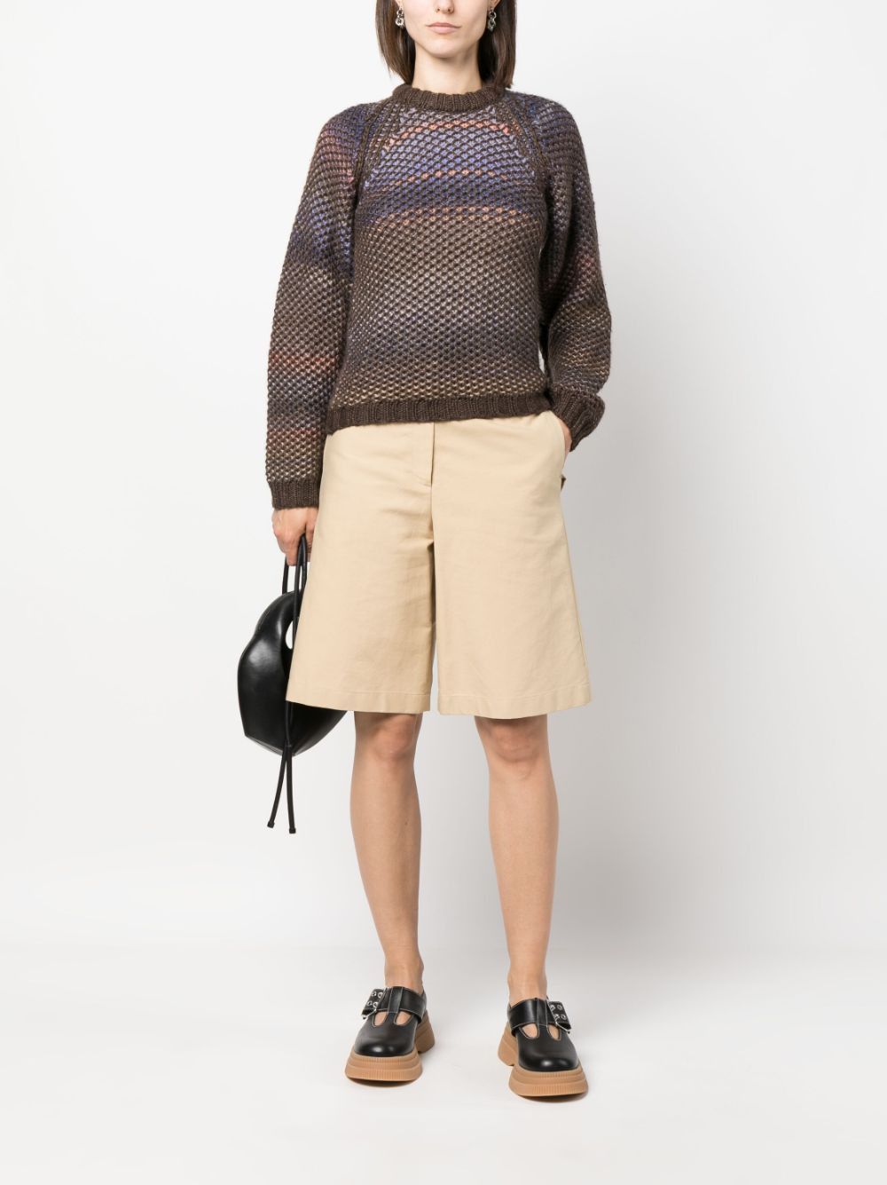 Henrik Vibskov gradient-effect crochet-knit jumper Size S / US 4 / IT 40 - 5 Thumbnail