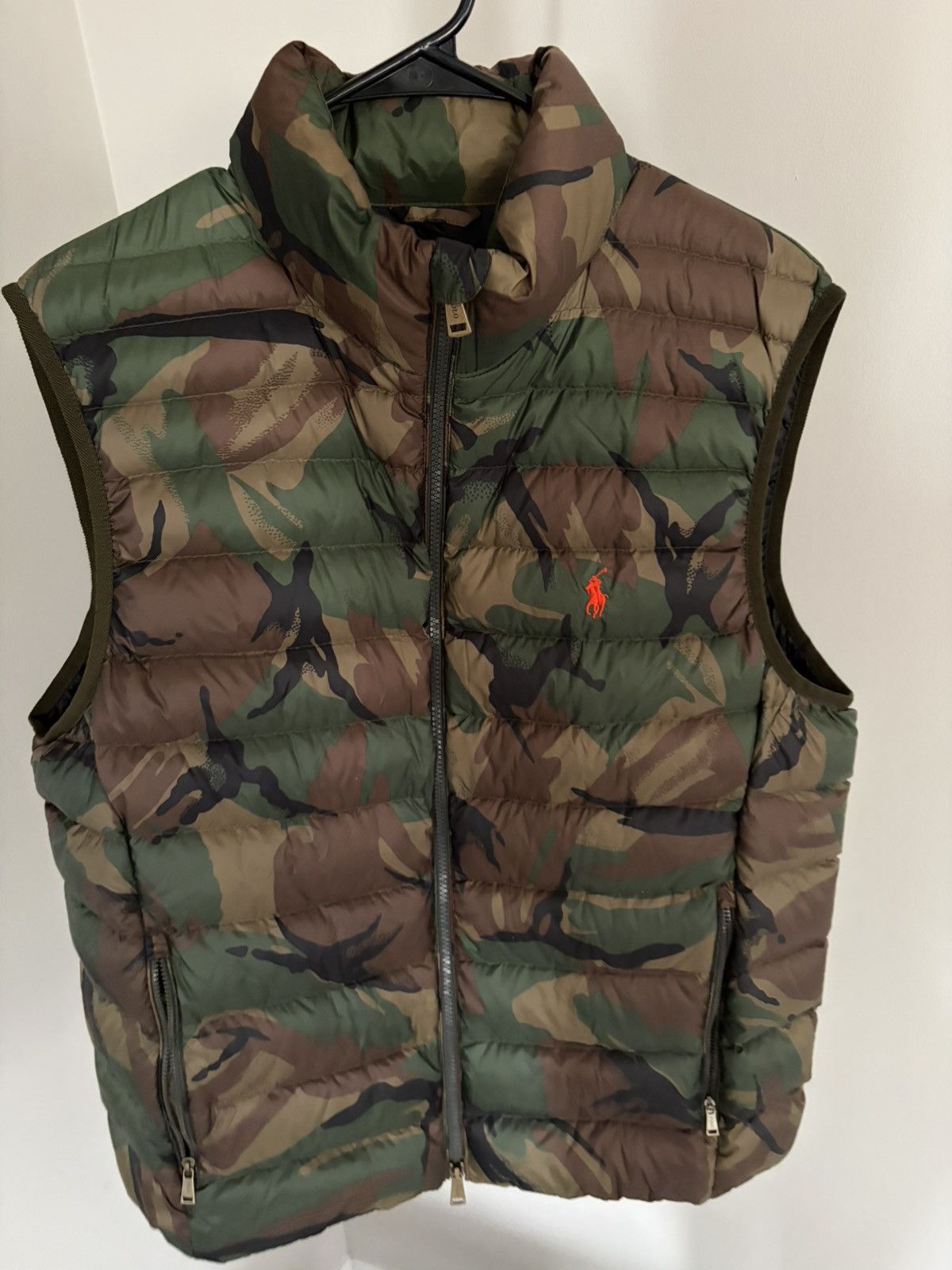 Polo Ralph Lauren Ralph Lauren Army Fatigue Camo Puffer Vest Size US L / EU 52-54 / 3 - 1 Thumbnail