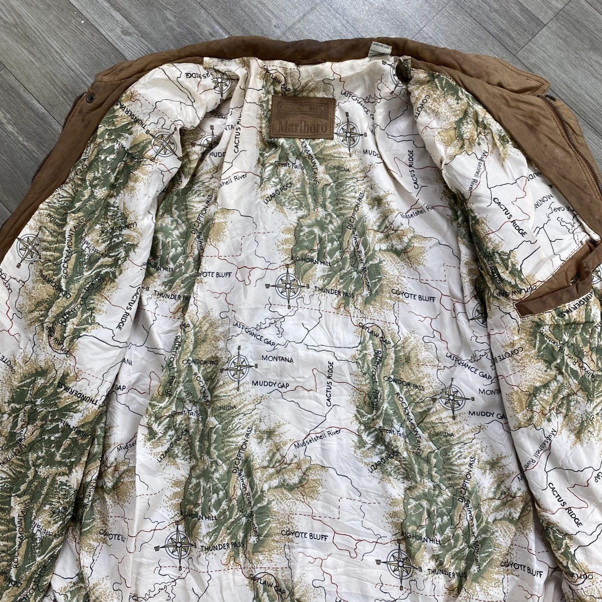 Marlboro 1990s Vintage Marlboro Adventure Suede Leather Jacket Size US M / EU 48-50 / 2 - 11 Thumbnail