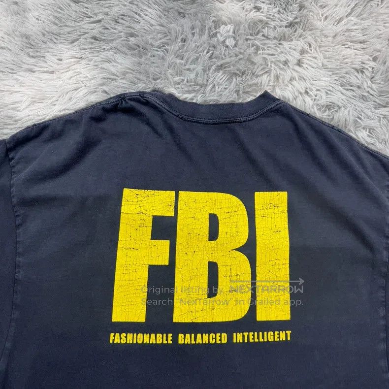 Balenciaga Balenciaga FBI Short Sleeve Size US M / EU 48-50 / 2 - 5 Thumbnail
