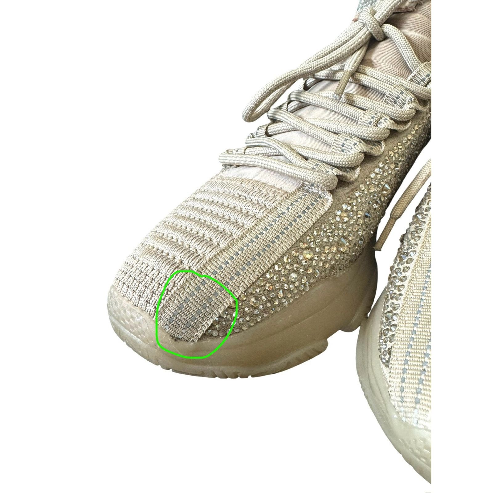 Steve Madden Steve Madden Maxima NY90 rhinestone sneakers size 9 Size US 9 / IT 39 - 6 Thumbnail