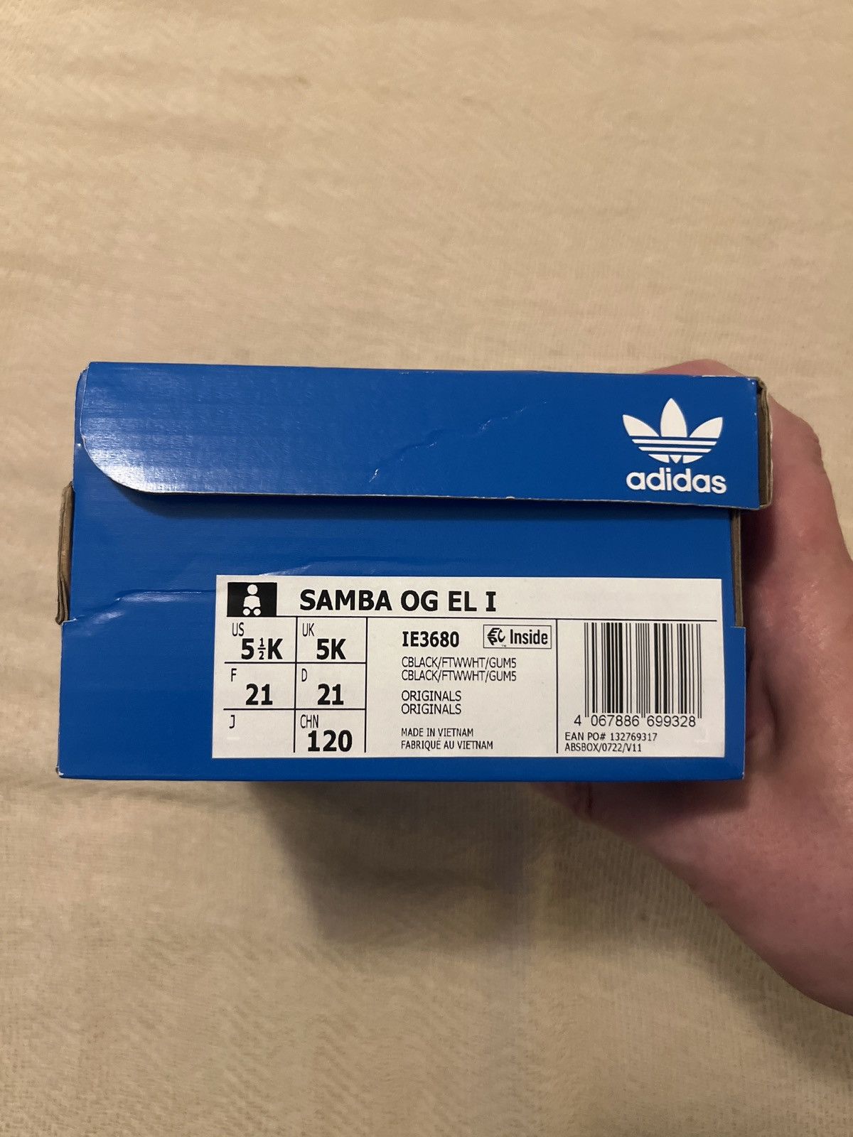 Adidas Samba OG toddler Size US 5 / EU 37 - 7 Thumbnail