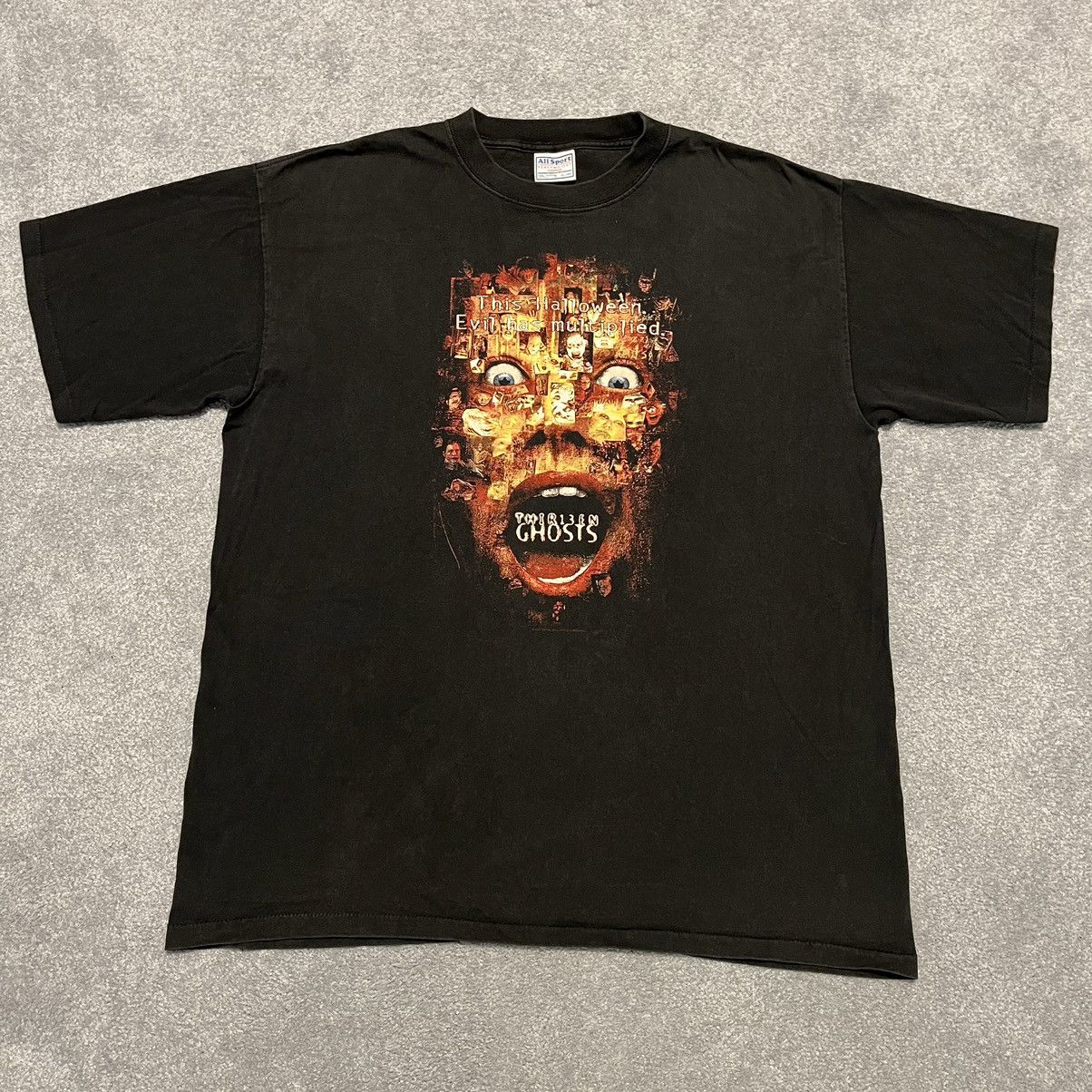 image of 2001 Thirteen Thir13En Ghosts Movie Promotional Tee in Black, Men's (Size XL)