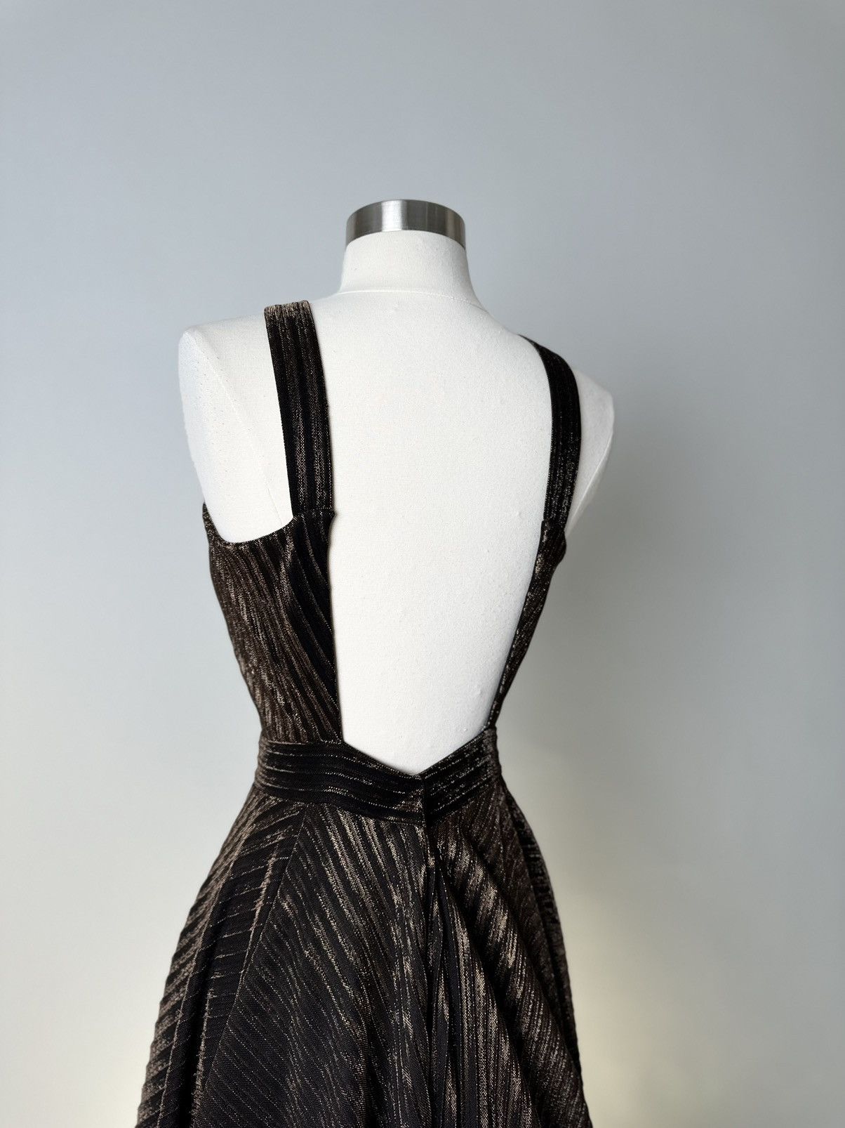 Other Brand New US 14 Jovani Maxi Dark Brown Evening Gown Size XL / US 12-14 / IT 48-50 - 5 Thumbnail