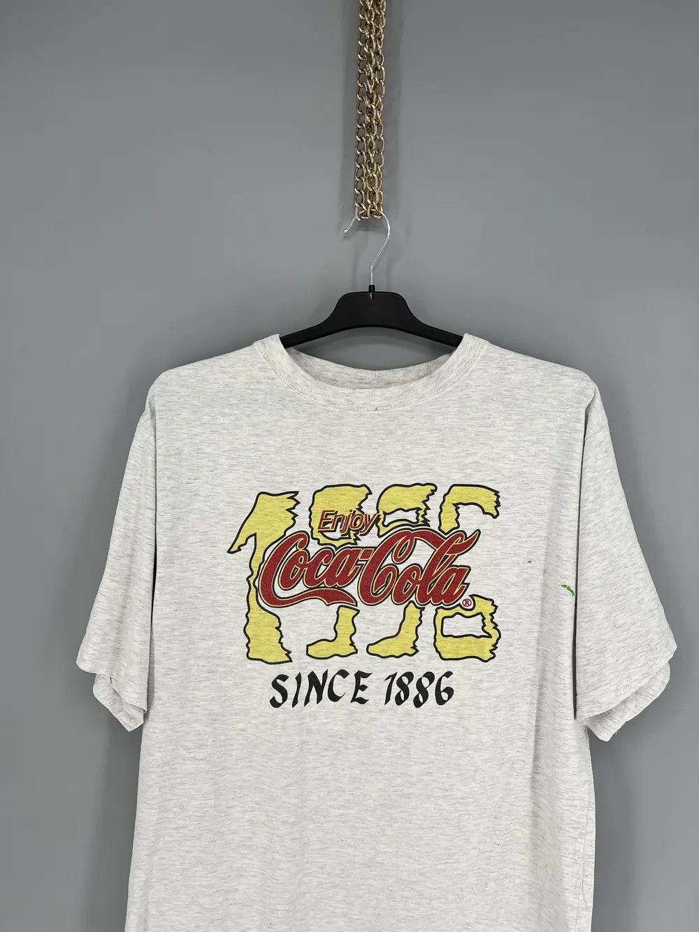 Vintage 1996 Euro UEFA Enjoy Coca Cola Vintage 90s T shirt Size US XL / EU 56 / 4 - 6 Thumbnail