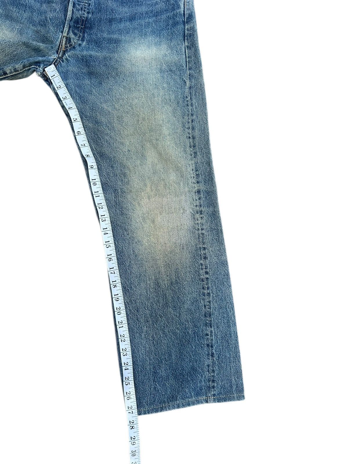 Kapital Levis Big E 501XX Selvedge Distressed Denim Jeans Size US 34 / EU 50 - 23 Thumbnail