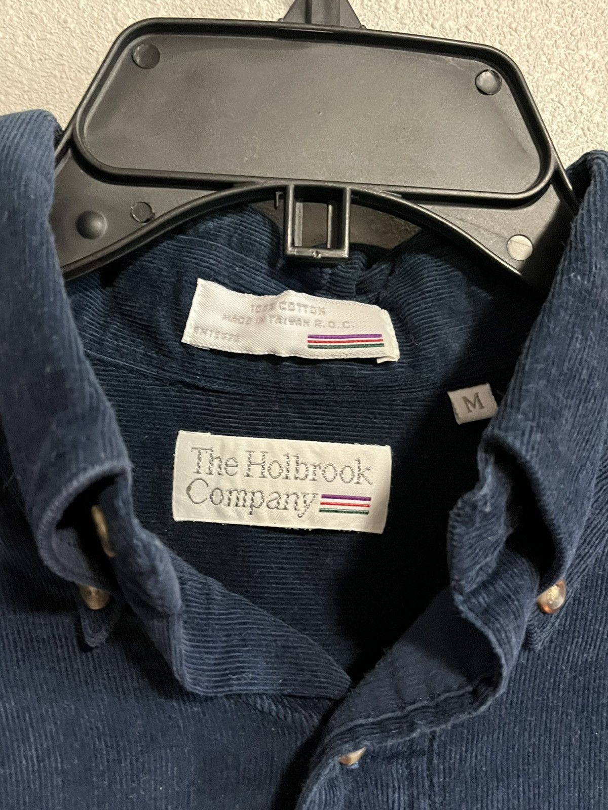 Vintage Vintage The Holbrook Company Navy Corduroy Shirt – Medium Size US M / EU 48-50 / 2 - 3 Thumbnail