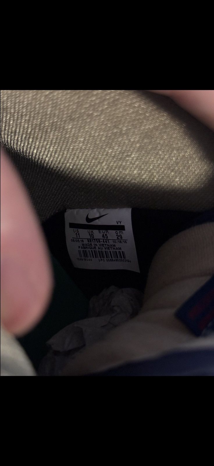 Nike Size 11 - Nike Reese Forbes x SB Dunk High Denim (881758-441 Size US 11 / EU 44 - 20 Thumbnail