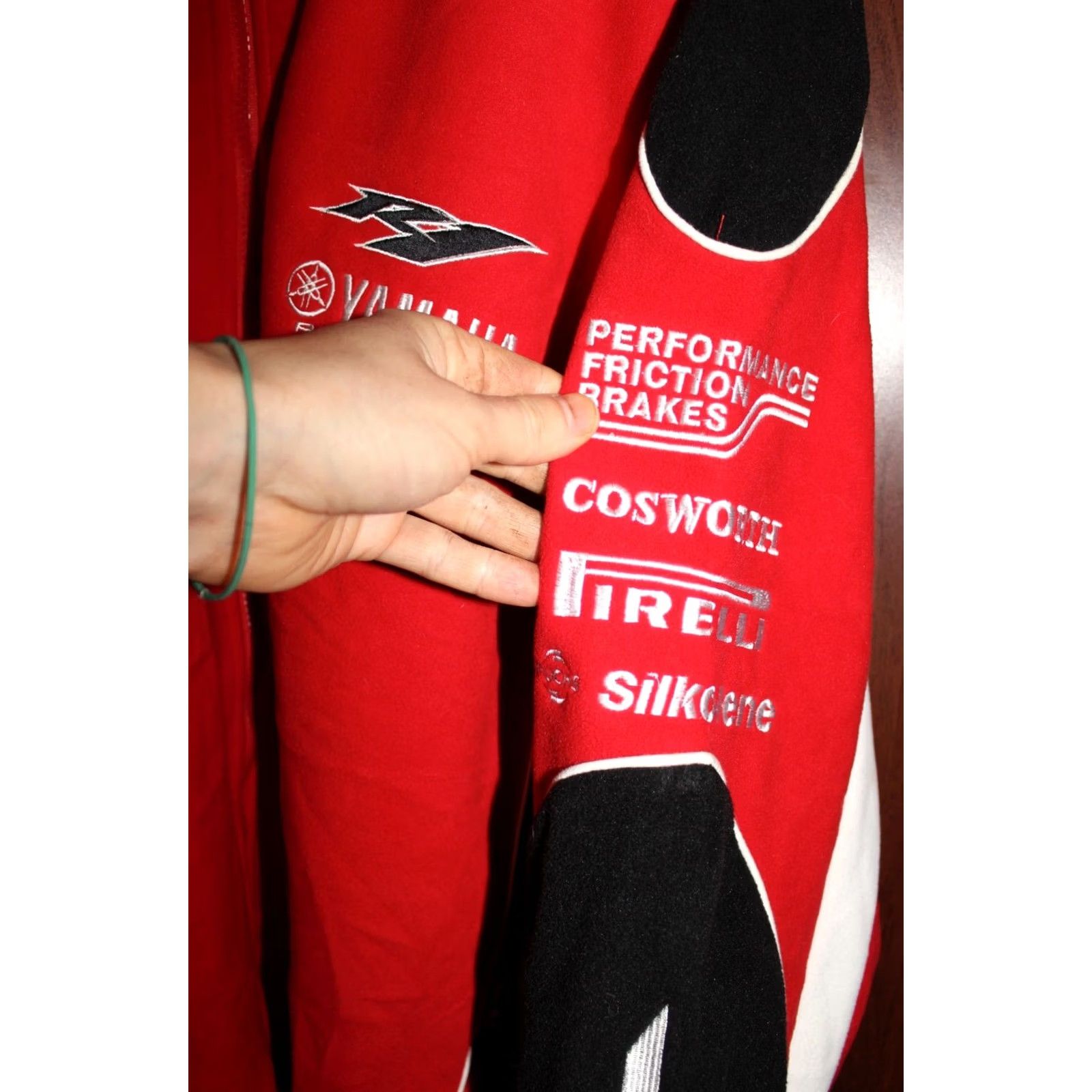 Yamaha VINTAGE Yamaha Racing Team Red Fleece Jacket Size US XXL / EU 58 / 5 - 3 Thumbnail
