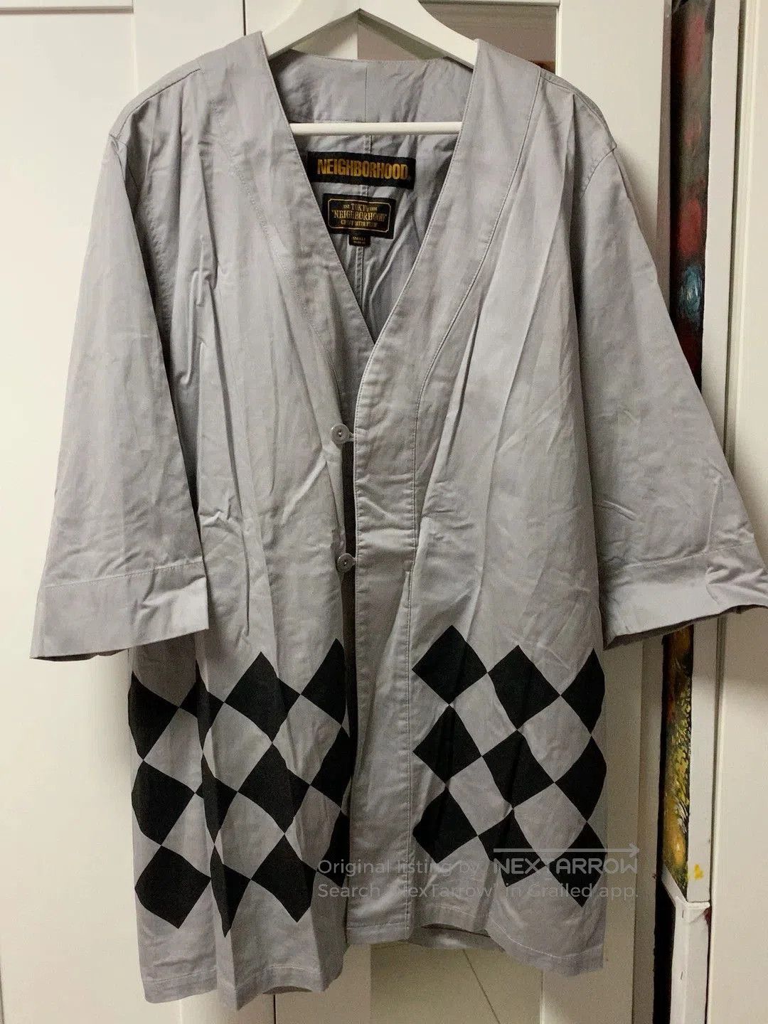 Neighborhood Neighborhood Plaid Kimono Coat. Size US M / EU 48-50 / 2 - 1 Thumbnail