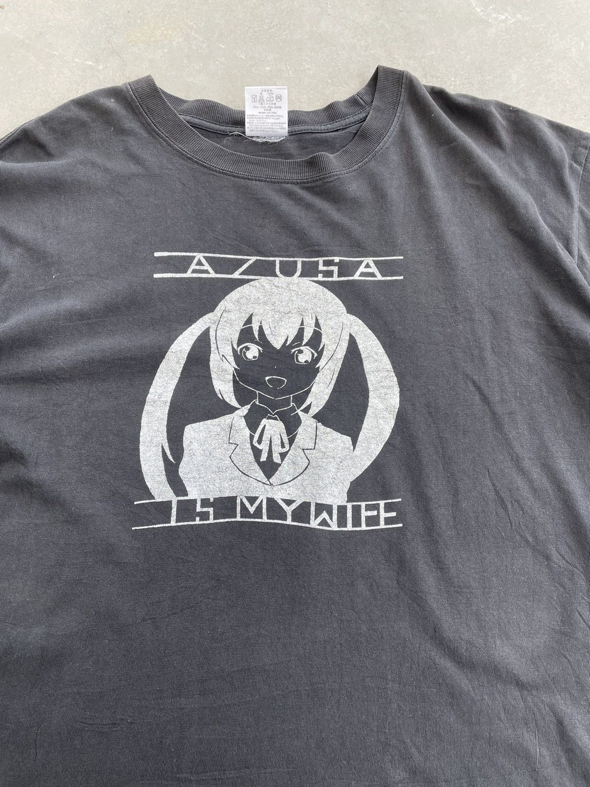Anime AZUSA IS MY WIFE ANIME HENTAI TEE Size US L / EU 52-54 / 3 - 2 Thumbnail