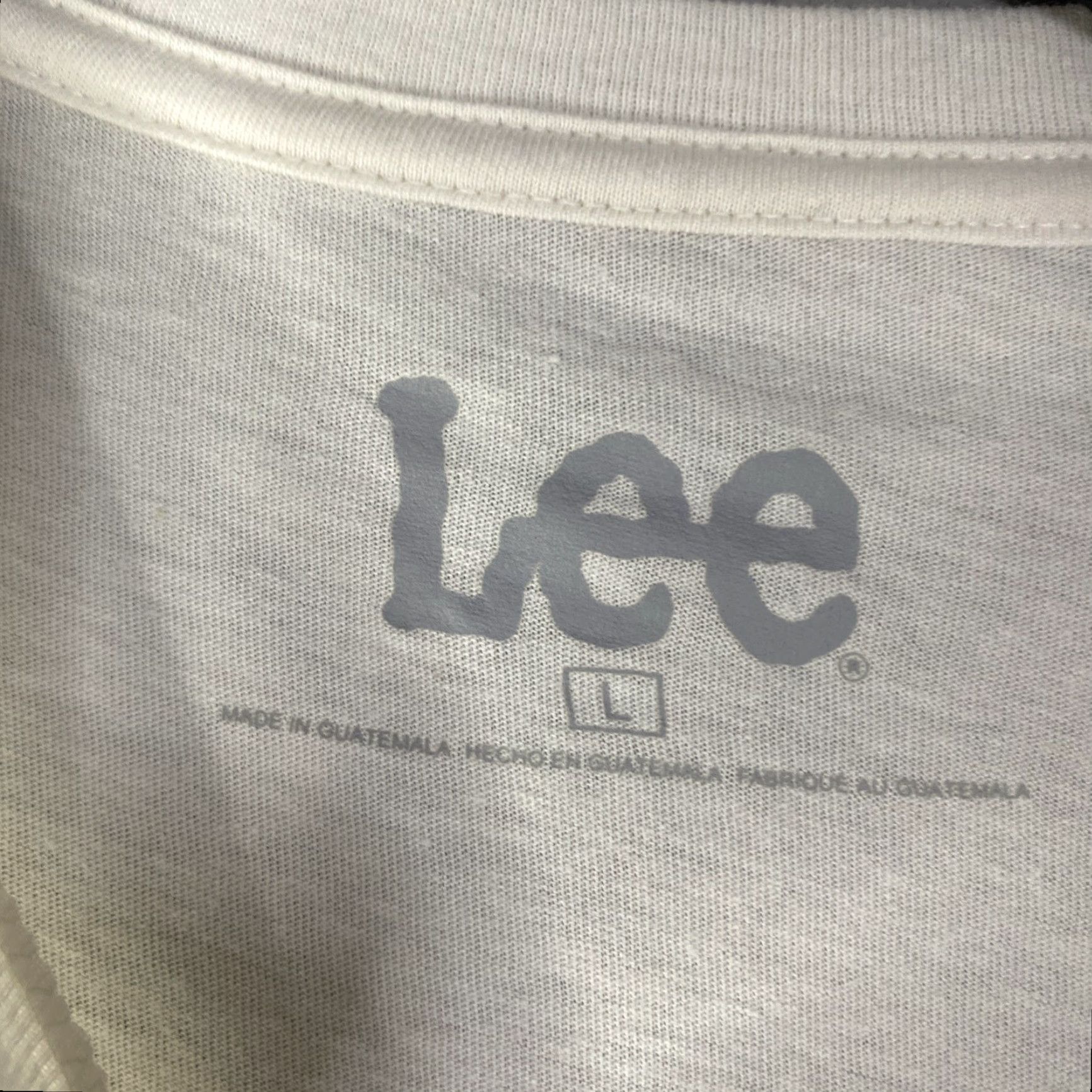 Lee Lee T Shirt Mens L White Lightweight NWT Size US L / EU 52-54 / 3 - 4 Thumbnail