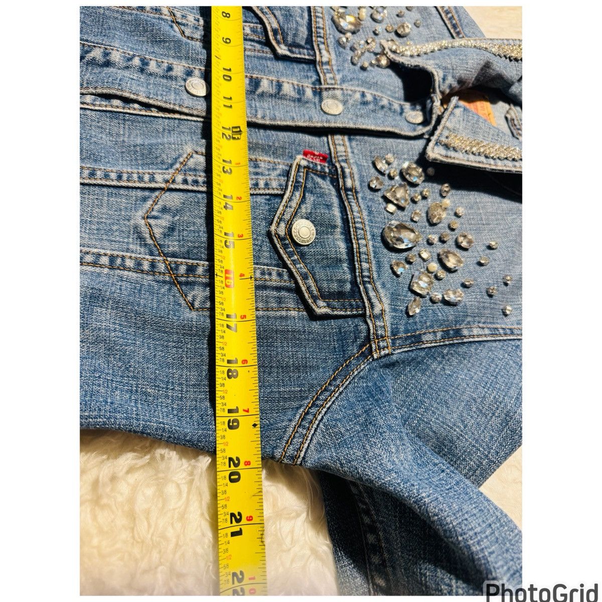 Levi's LEVI’s Limited Edition Embellished Jacket Size M / US 6-8 / IT 42-44 - 7 Thumbnail