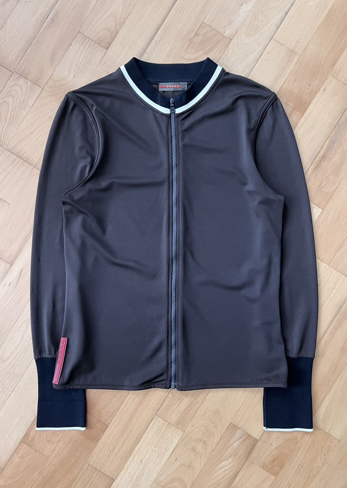 Prada 2000s Prada red line light jacket Size M / US 6-8 / IT 42-44 - 1 Thumbnail