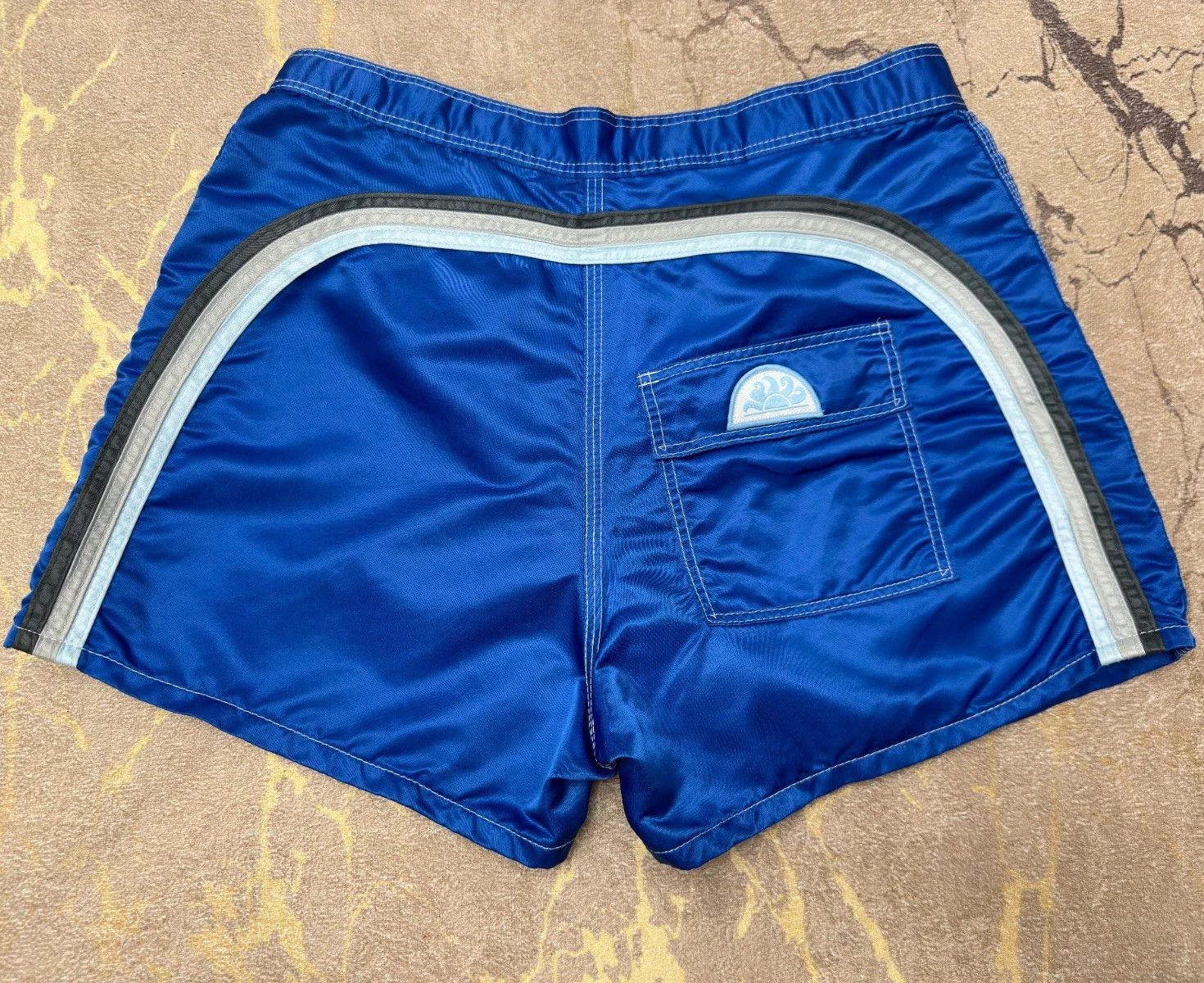 Sundek Sundek 33 Beach Swim Board Shorts Trunks Bath Suit Size 33 S Size US 33 - 10 Thumbnail