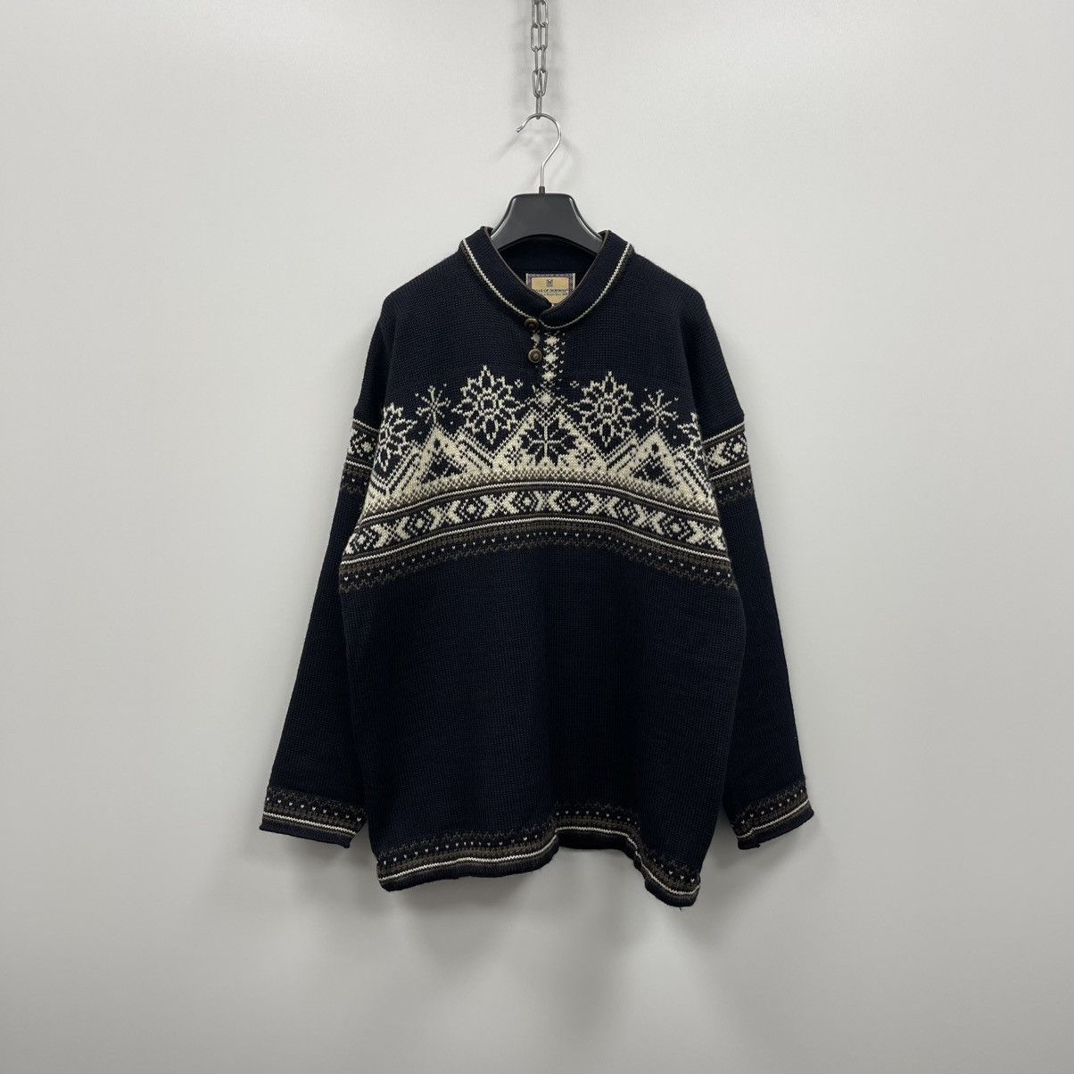 Dale Of Norway Dale of Norway Snowflake Floral Wool Knit Vintage Sweater Size US XL / EU 56 / 4 - 1 Thumbnail