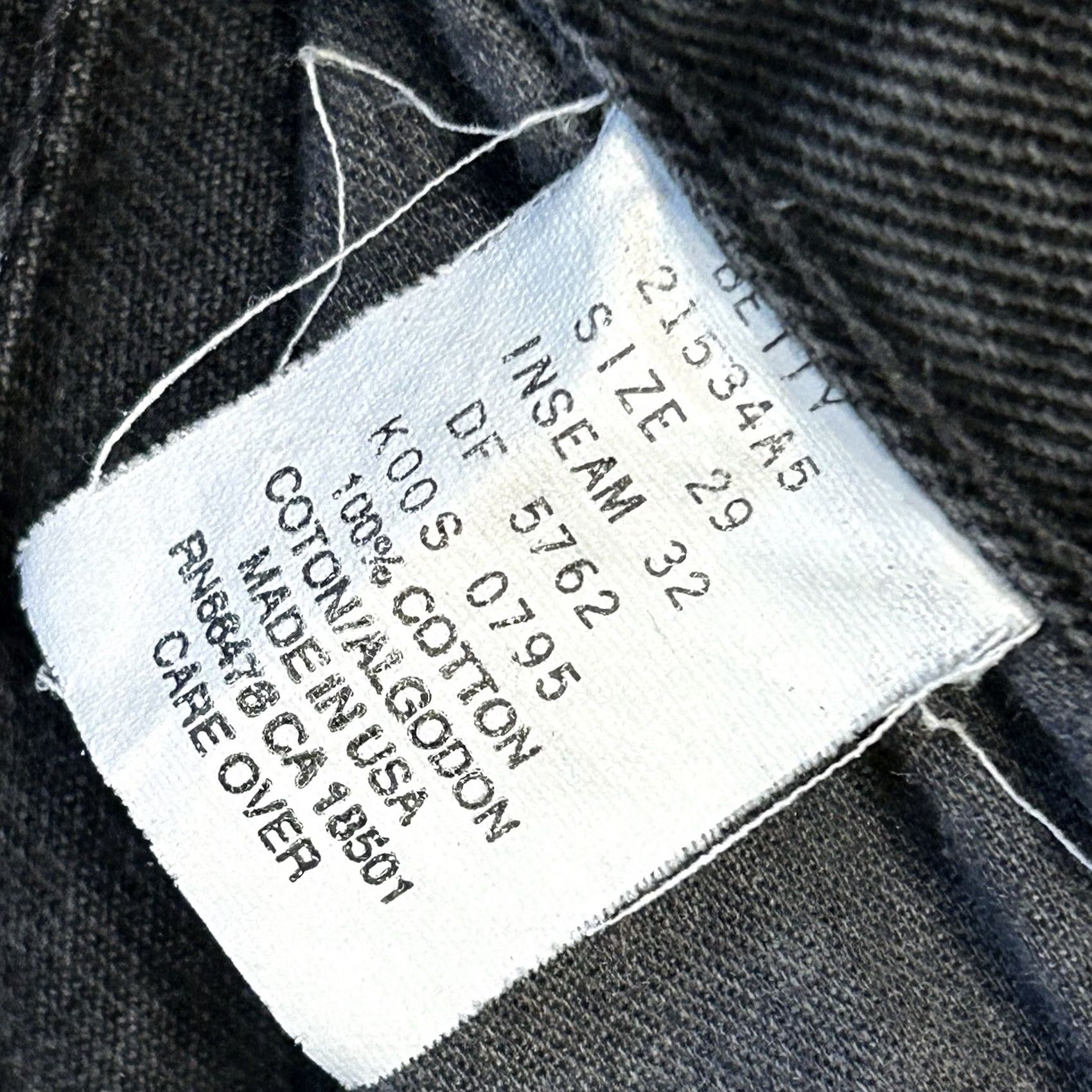 Vintage VINTAGE Pepe Jeans London Betty Jeans Women’s 26x30 Black Tapered Fit Distressed Size 26" / US 2 / IT 38 - 6 Thumbnail