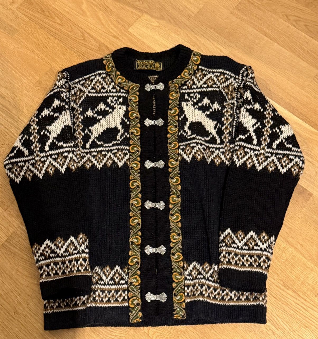 Dale Of Norway Norwegian Wool Knit - Nordstrikk Lusekofta Size US M / EU 48-50 / 2 - 2 Thumbnail