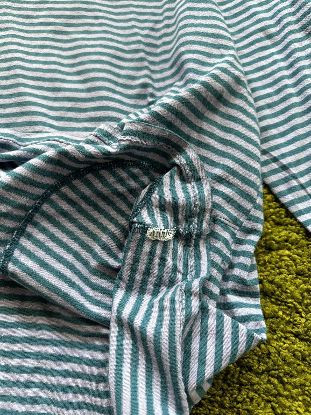 Designer Gudrun Sjoden avant garde striped longsleeve Size L / US 10 / IT 46 - 5 Thumbnail