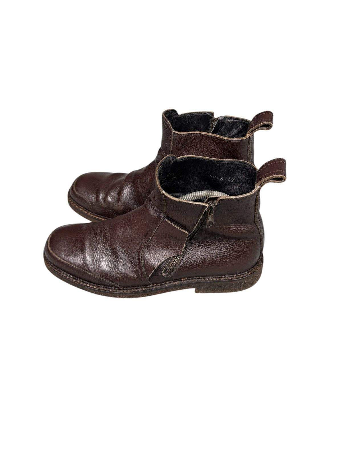 Dries Van Noten Dries Van Noten Leather Boot Size US 8 / EU 41 - 1 Thumbnail
