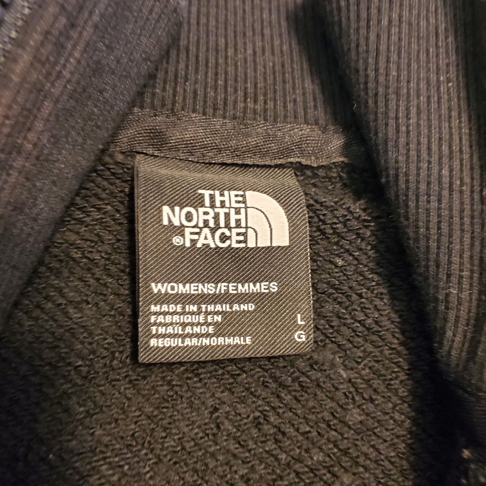 The North Face The North Face Womens Pullover Sweatshirt Cropped Top Size Large Black Size L / US 10 / IT 46 - 5 Thumbnail