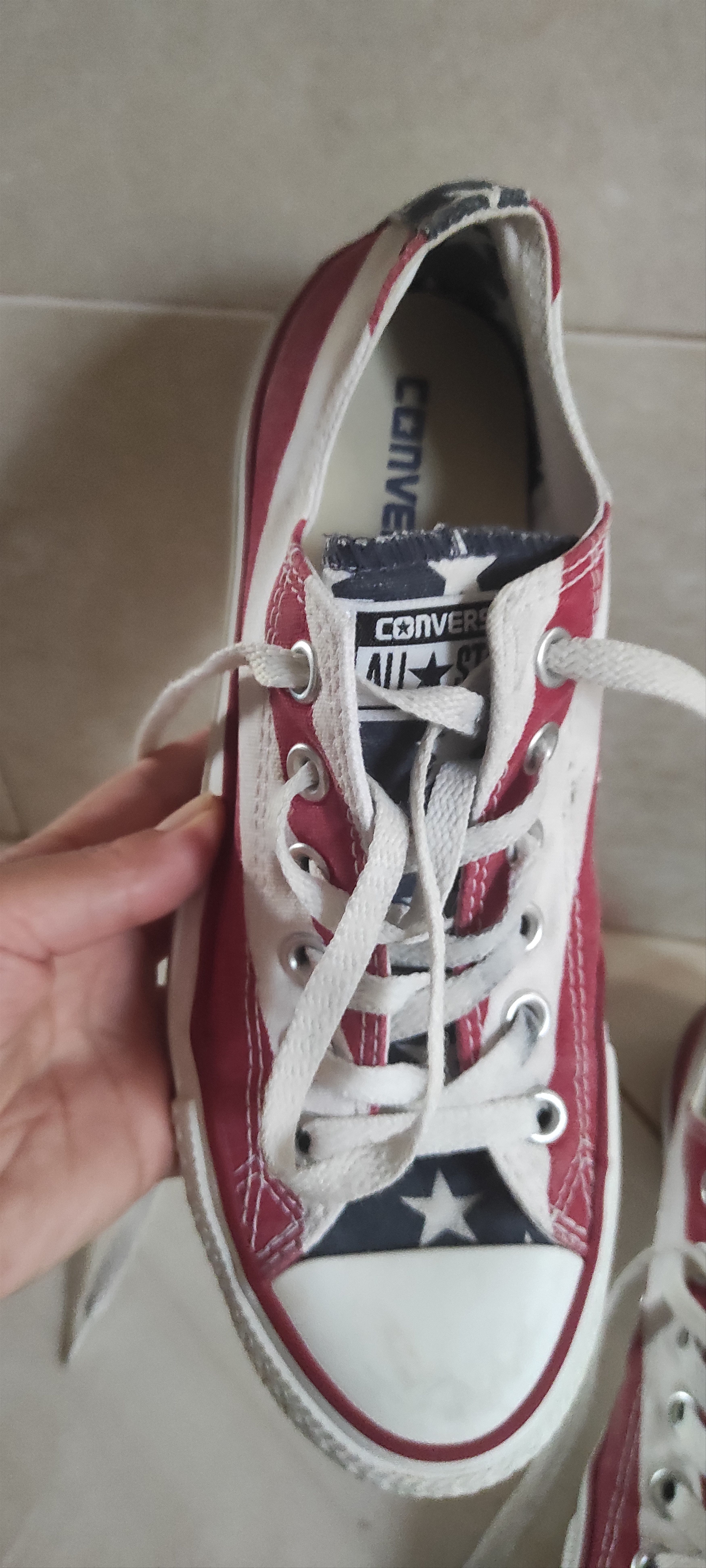 Converse Converse Women Chuck Taylor All Star American Flag Sneakers Size US 7.5 / IT 37.5 - 8 Thumbnail