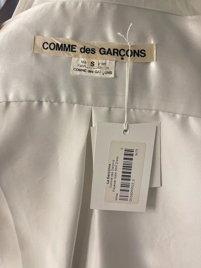 Comme des Garcons Comme Des Garcons Long White Shirt Size S / US 4 / IT 40 - 4 Thumbnail