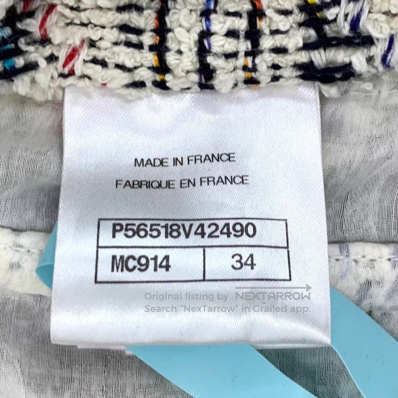 Chanel Chanel Data Centre Series Colour-blocked Velcro Cotton Lap Size XXS / US 00 / IT 34 - 7 Thumbnail