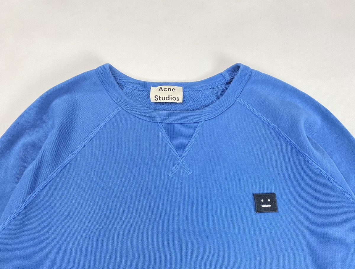 Acne Studios Acne Studios Crewneck Sweatshirt College Face Logo Size S / US 4 / IT 40 - 5 Thumbnail