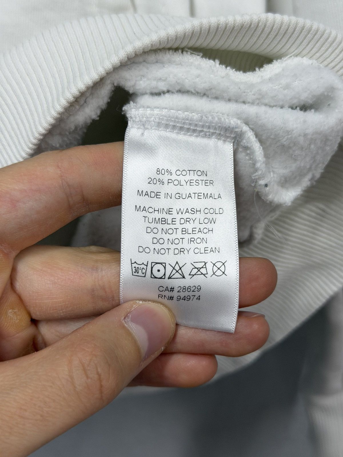 Stussy Vintage Stussy Big Logo Hoodie Boxy White Y2K Archive Size US M / EU 48-50 / 2 - 12 Thumbnail