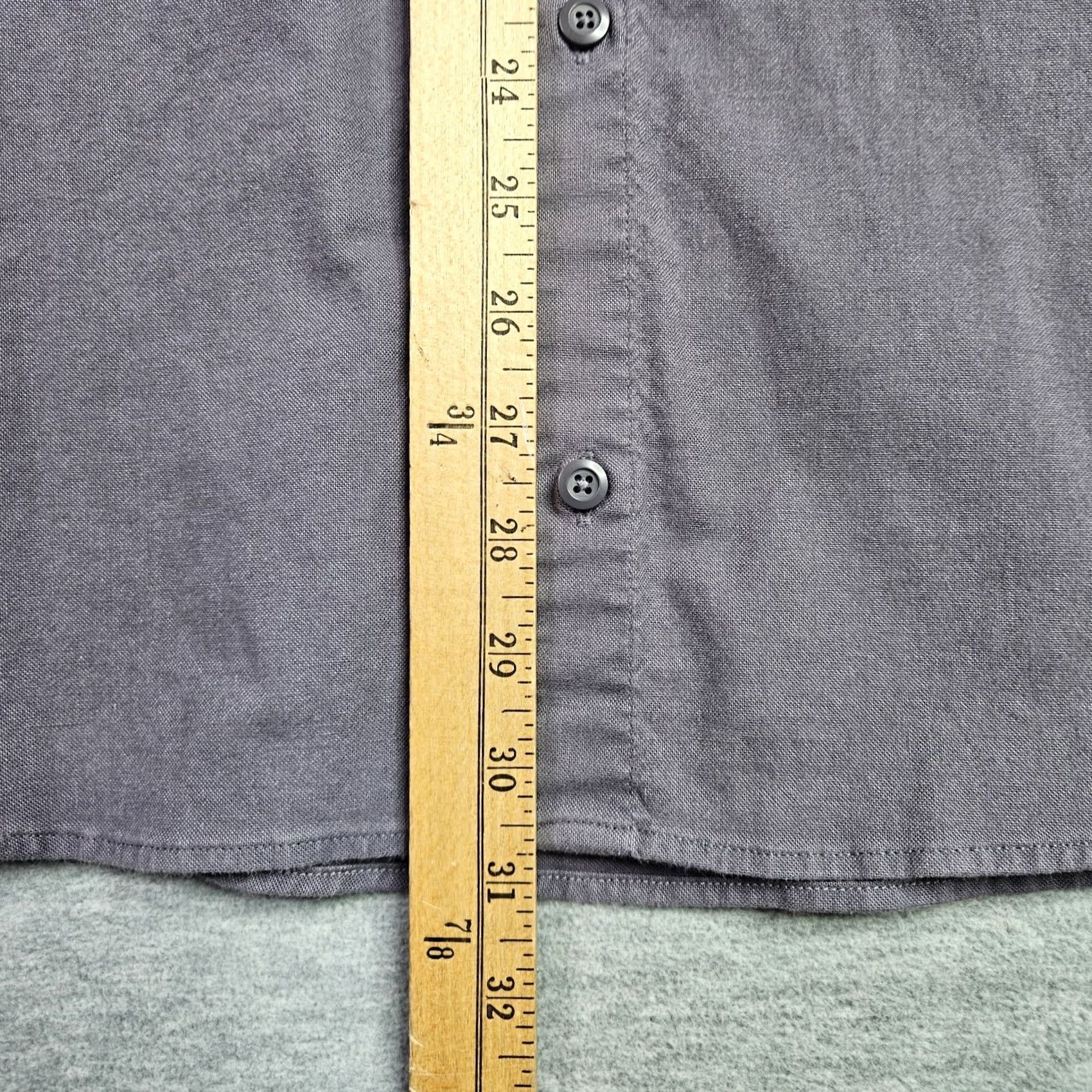 Lululemon Lululemon Purple Button-Down Long Sleeve One Pocket Front Shirt XXL Button-Up Men Purple Shirts Front Pocket Casual Shirt Lululemon Size US XXL / EU 58 / 5 - 4 Thumbnail